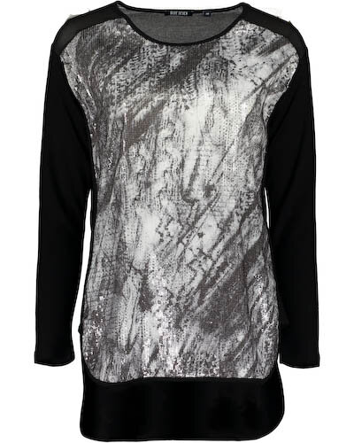 Blue Seven Shirt Dames Zwart