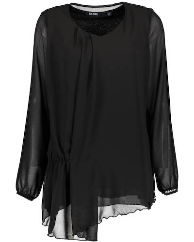 Blue Seven Shirt / Blouse Dames Zwart