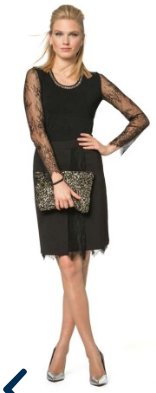 Blue Seven Rok Dames Zwart