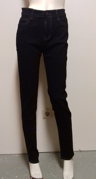 Miss Fanny Skinny Jeans Dames Zwart