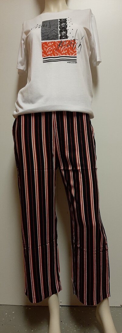 Blue Seven Dames broek Streep