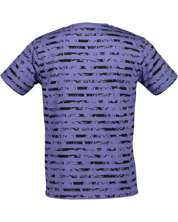 Blue Seven Heren Tshirt Paars