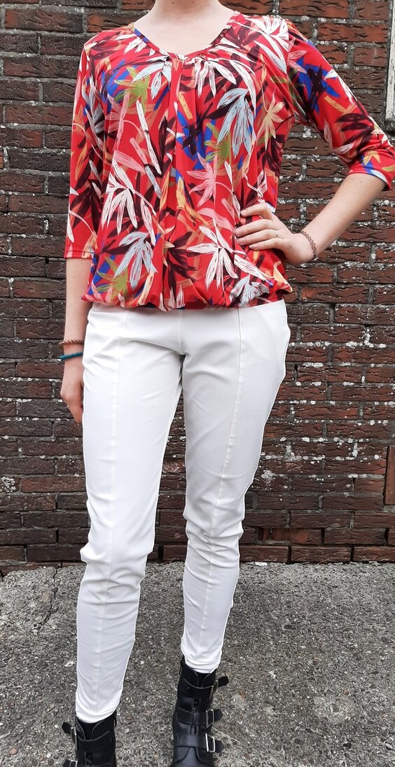 Iz Naiz Broek Dames Gebroken Wit