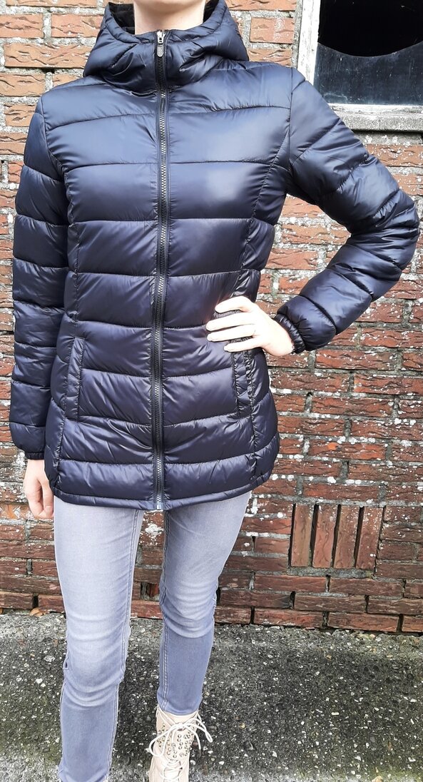 Winterjas Dames Zwart, maat 36