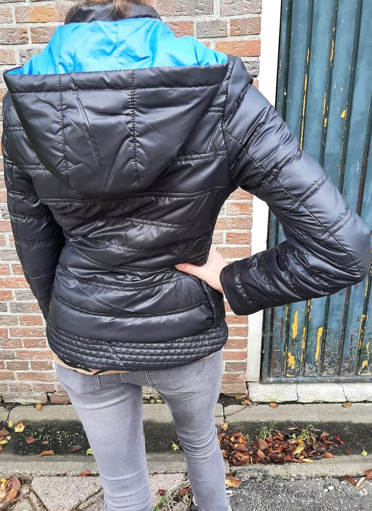 Winterjas Dames Zwart, maat 36