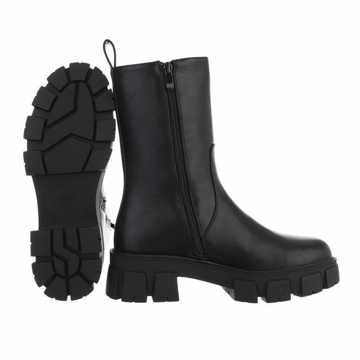 Chelsea Boots Dames Zwart