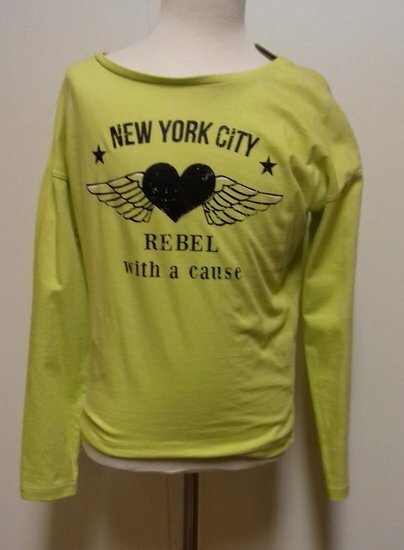 Shirt Blue Seven Meisjes Mosterdgeel, maat 152