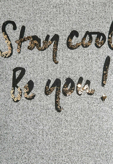 BLUE SEVEN Jurk Grijs