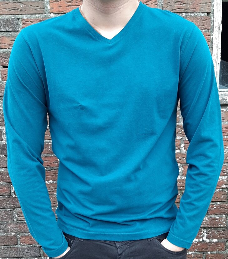Blue Seven Shirt Heren Petrol