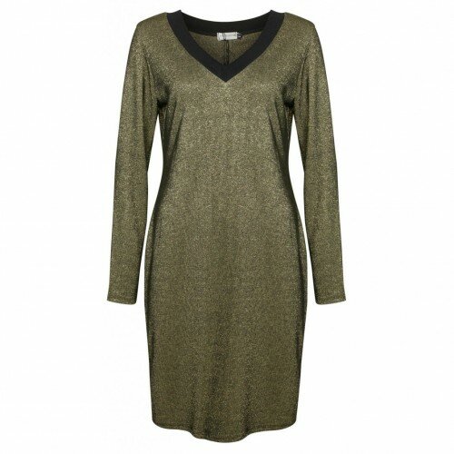 Jurk Dames Zwart / Goud