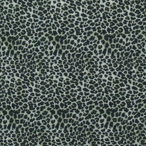 Jurk Dames Panter Donkergroen