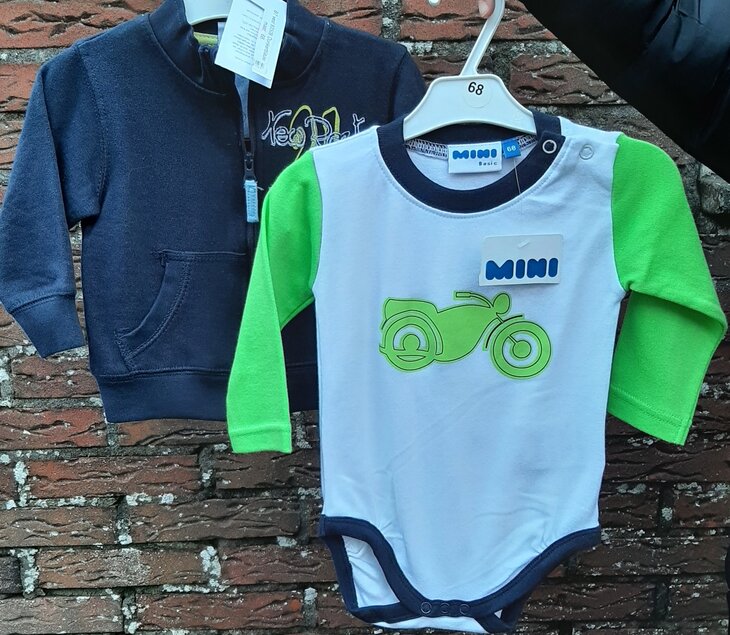 Kraamcadeau Jongen, maat 68 Donkerblauw