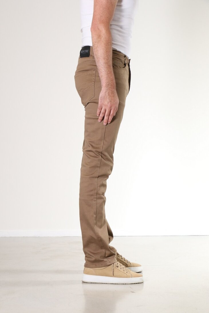NEW STAR Jeans Heren Camel