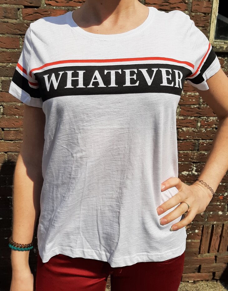 Tshirt Dames Wit