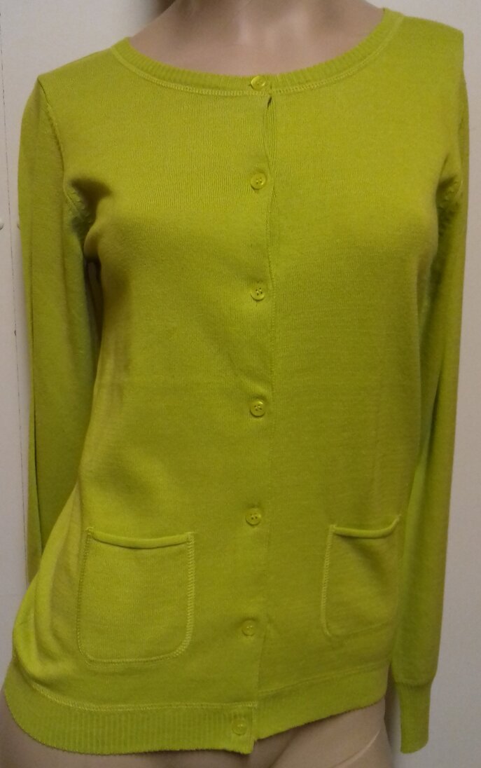 Blue Seven Vest Dames Lime