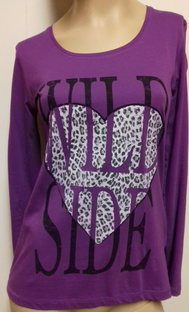 Blue Seven Shirt Dames paars