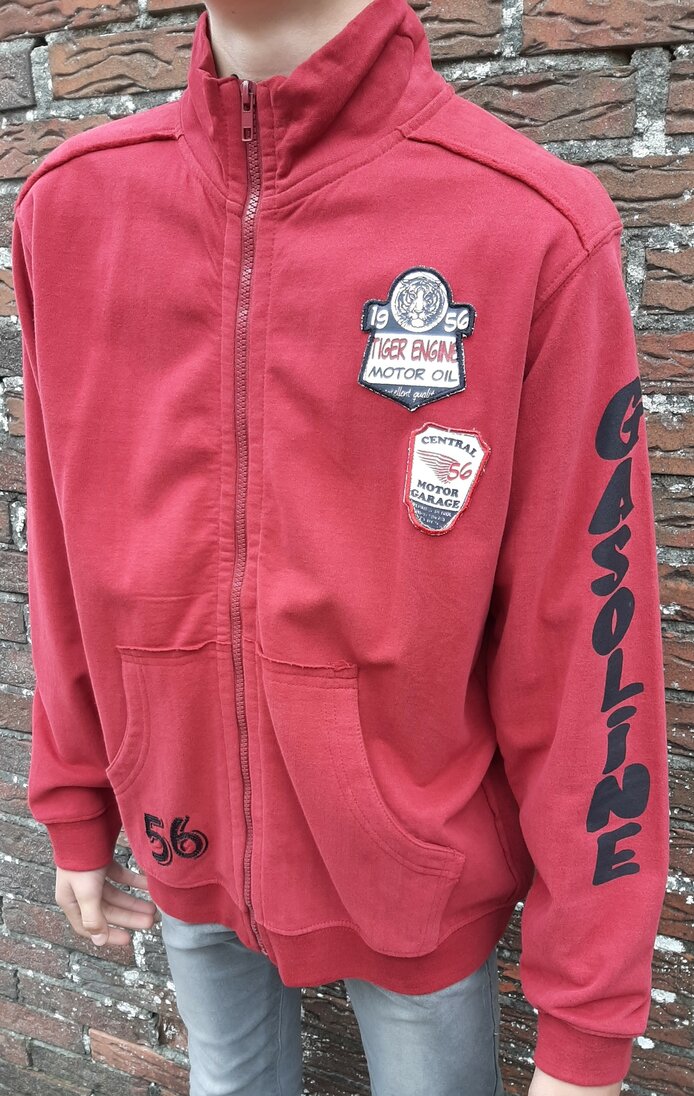 BLUE SEVEN Vest Rood, maat 164