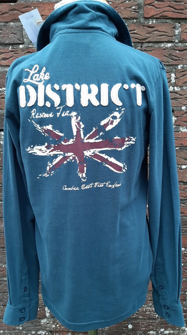 BLUE SEVEN Shirt Jongens Petrol, maat 140