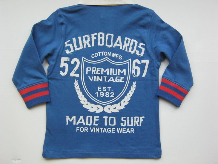 Polo shirt Jongens blauw