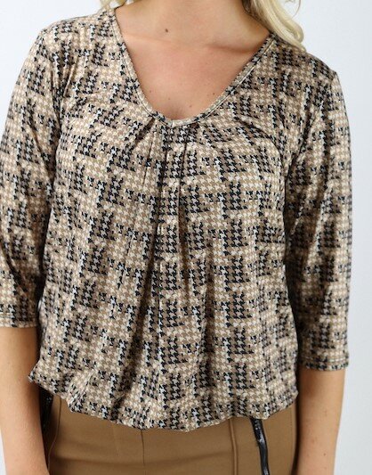 Iz Naiz Shirt Dames Camel