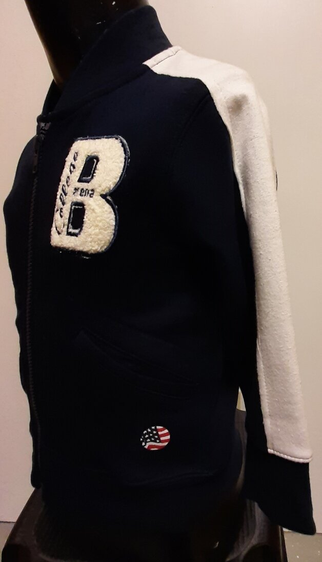 BLUE SEVEN vest donkerblauw