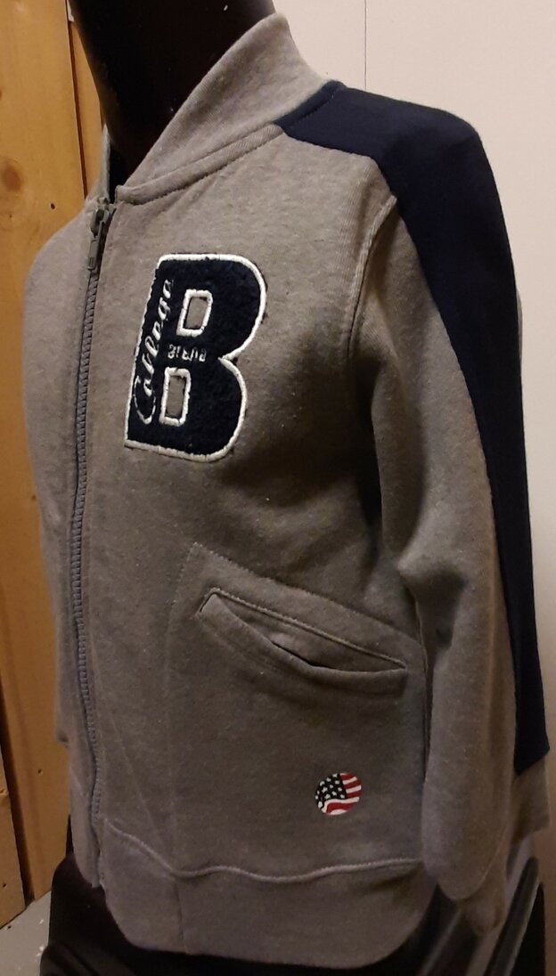 BLUE SEVEN vest Grijs