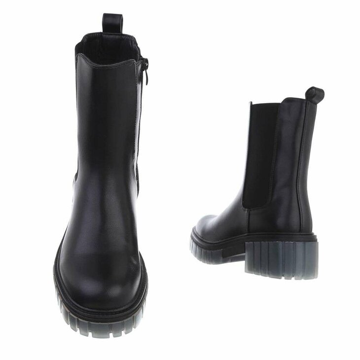 Chelsey Boots Dames Zwart