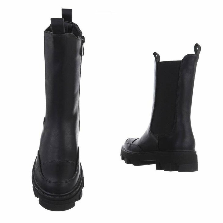 Chelsey Boots Dames Zwart