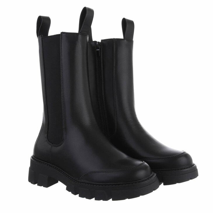 Chelsey Boots Dames Zwart, maat 39