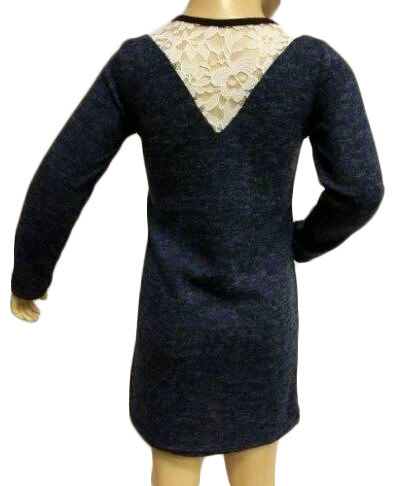 Jurkje smiley Meisjes Blauw, maat 98/104