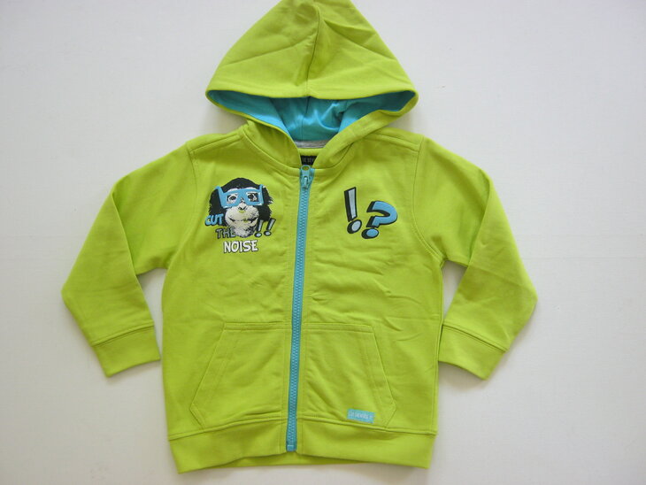 Blue Seven vest Jongens Lime, maat 98