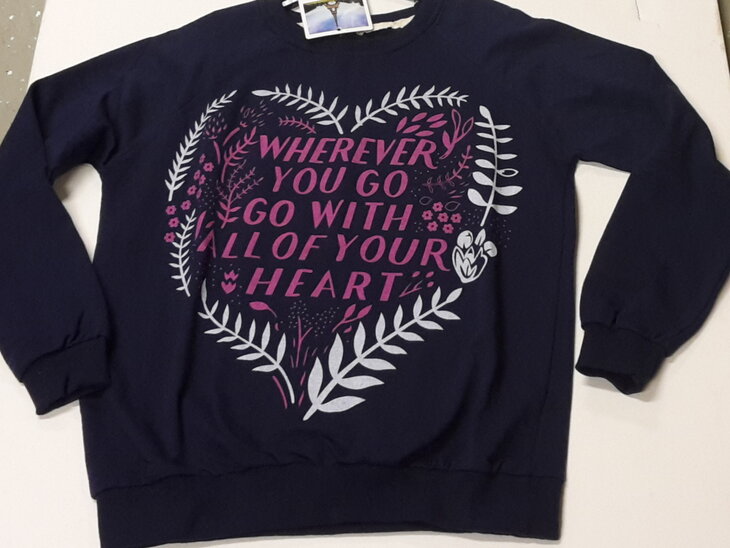 Sweater Dames Donkerblauw, maat L