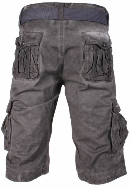 Bermuda Heren Antraciet, maat 30