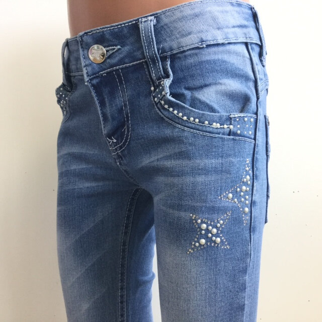 Jeans Meisjes Blauw