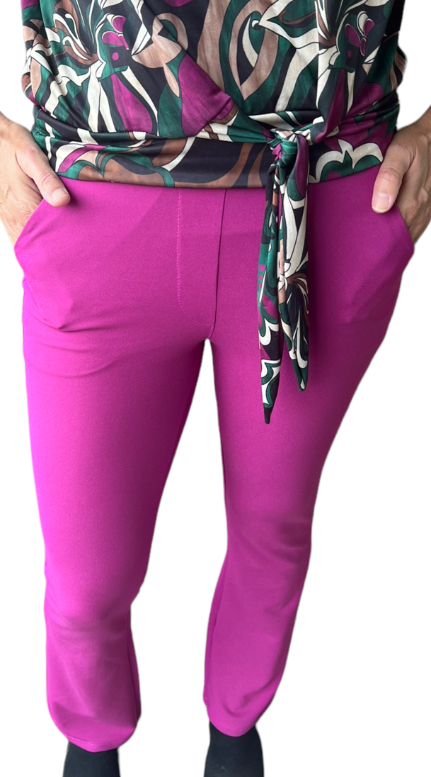 IZ NAIZ Flair Pants Dames Fuchsia