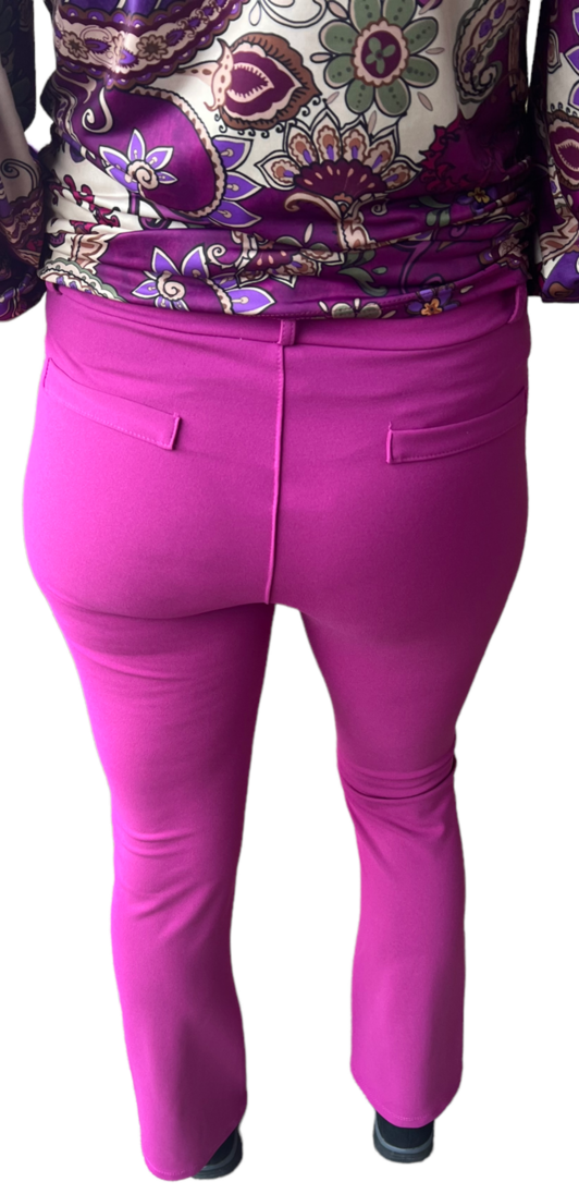 IZ NAIZ Flair Pants Dames Fuchsia