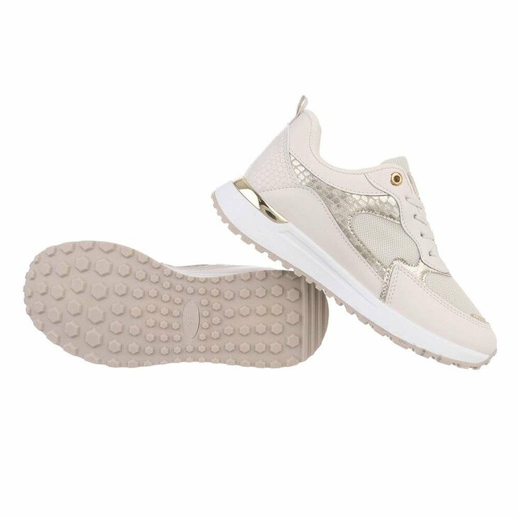 Sneakers Dames Beige