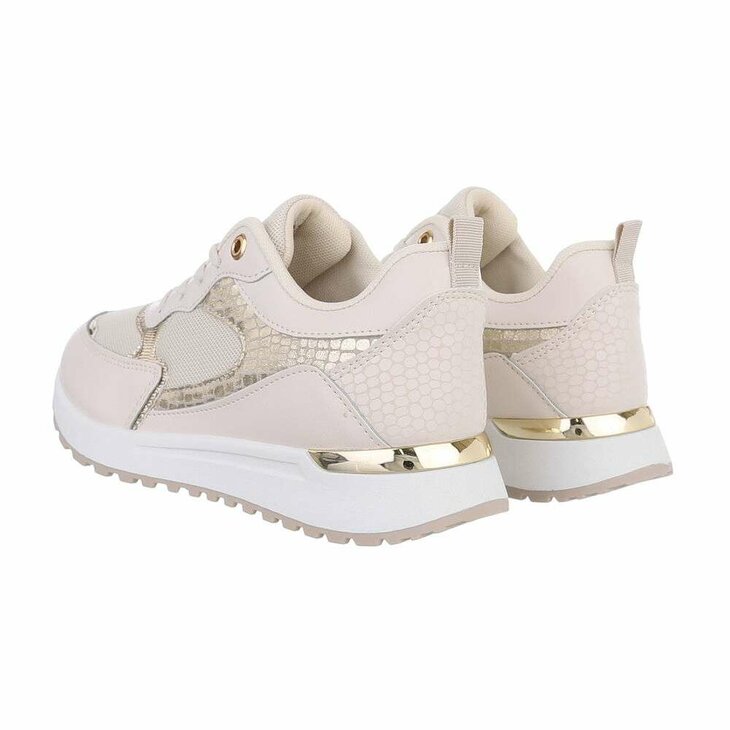 Sneakers Dames Beige