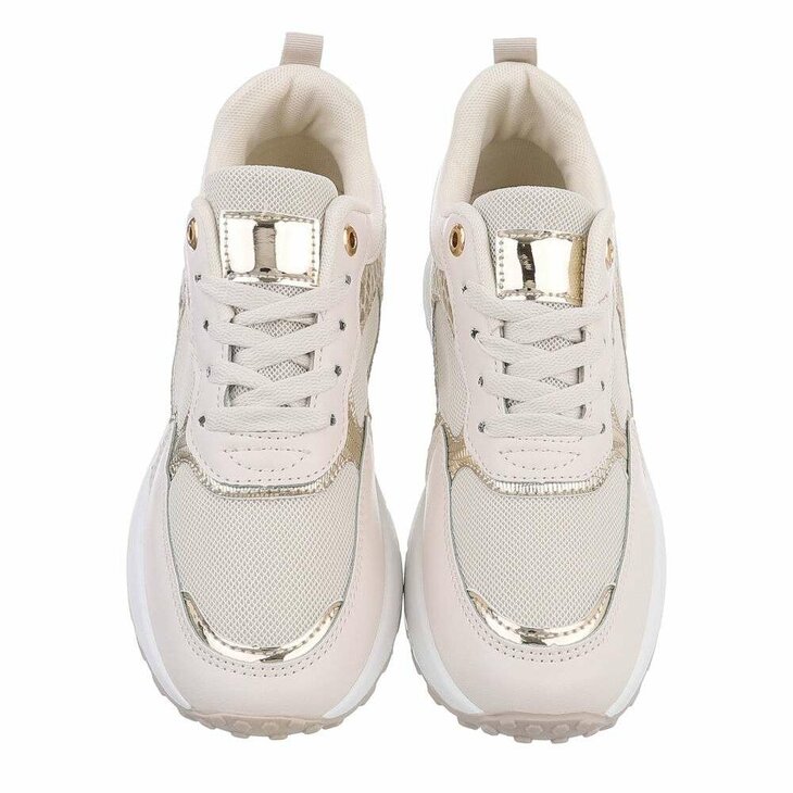 Sneakers Dames Beige
