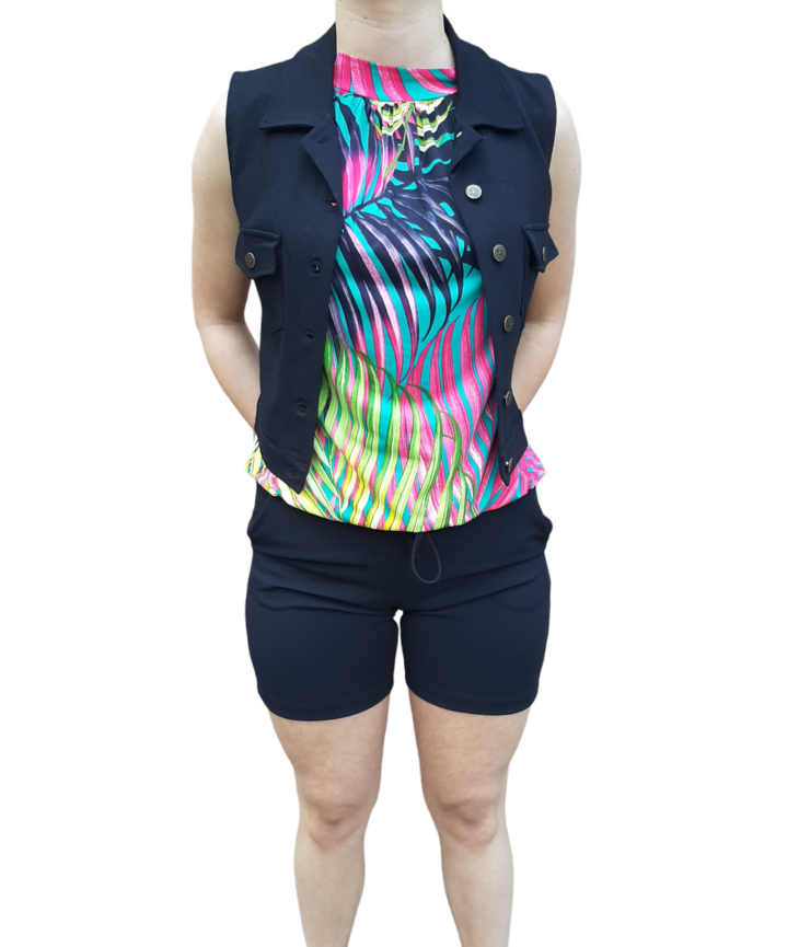 IZ NAIZ Short Dames Zwart