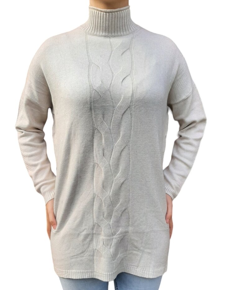 Trui Dames BEIGE, ONE SIZE