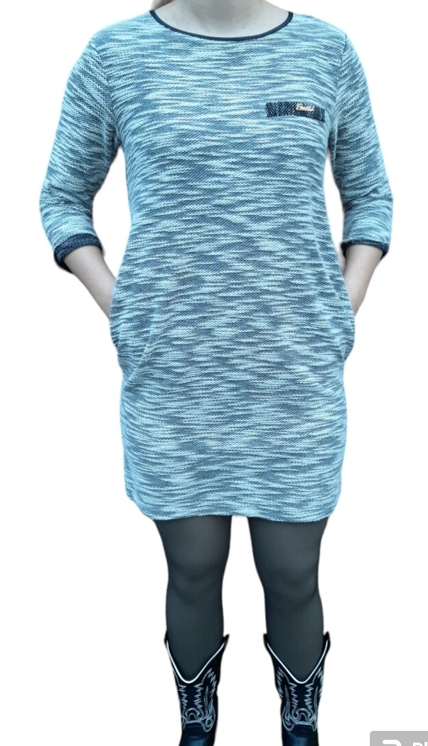 Jurk / Tuniek Grijs, maat 40