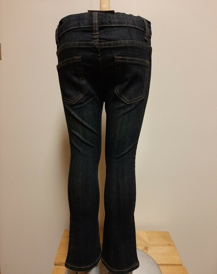 Flair jeans blauw, maat 110