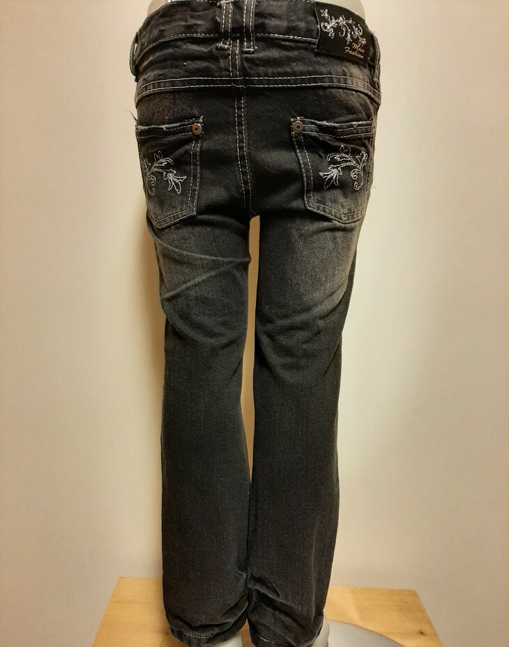 BLUE SEVEN jeans meisjes zwart