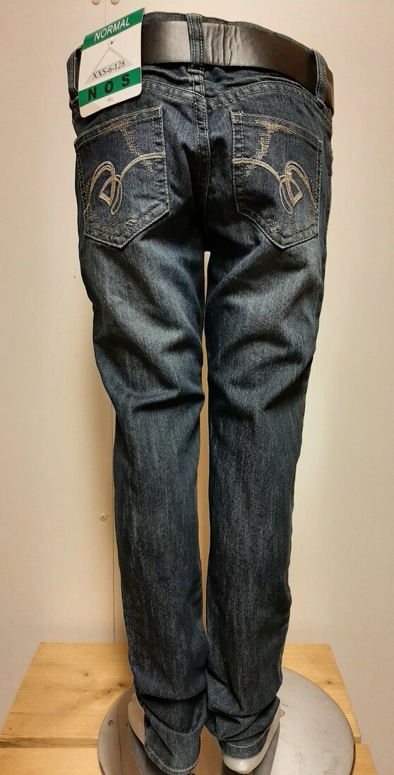 MILLIONX jeans Blauw, maat 128