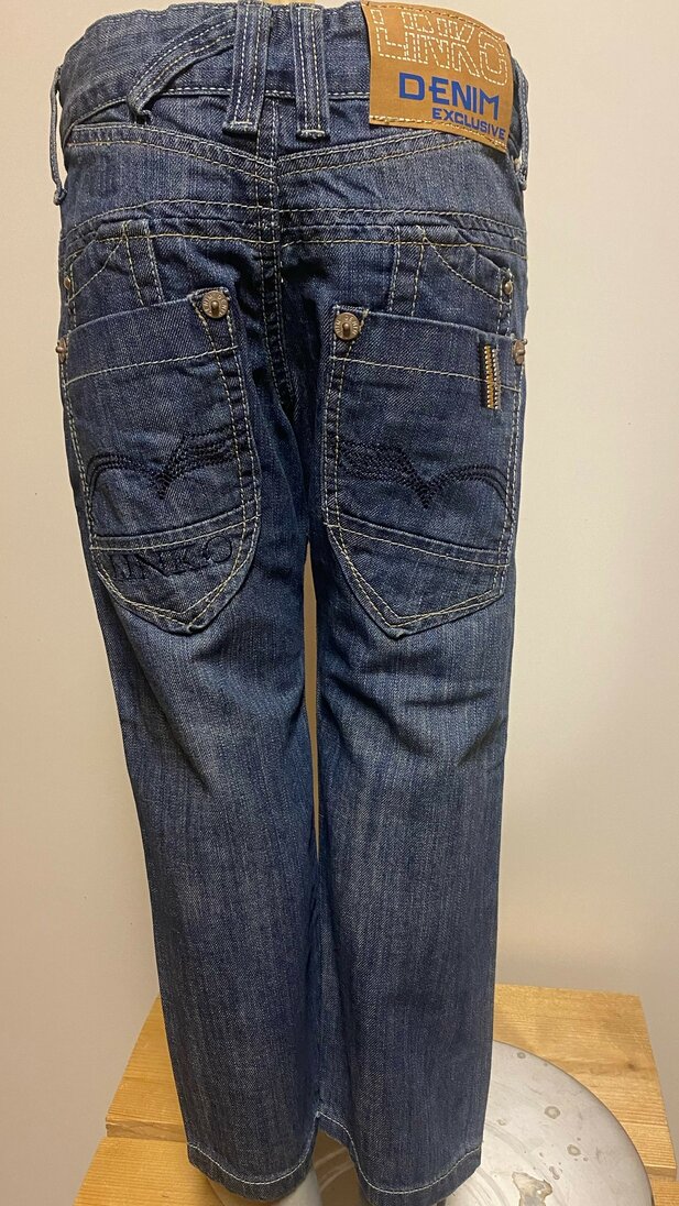 Linko Jeans Blauw, maat 98/104