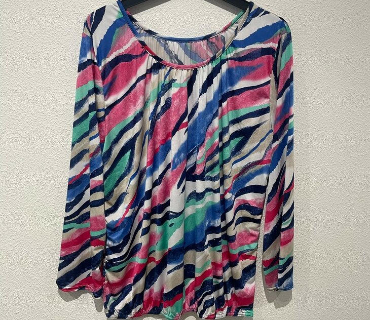 Ballon Top Dames Roze, ONE SIZE