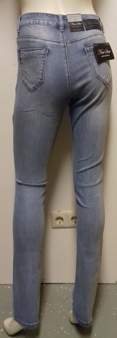 NEW STAR Jeans Denim Blue, LENGTE 34