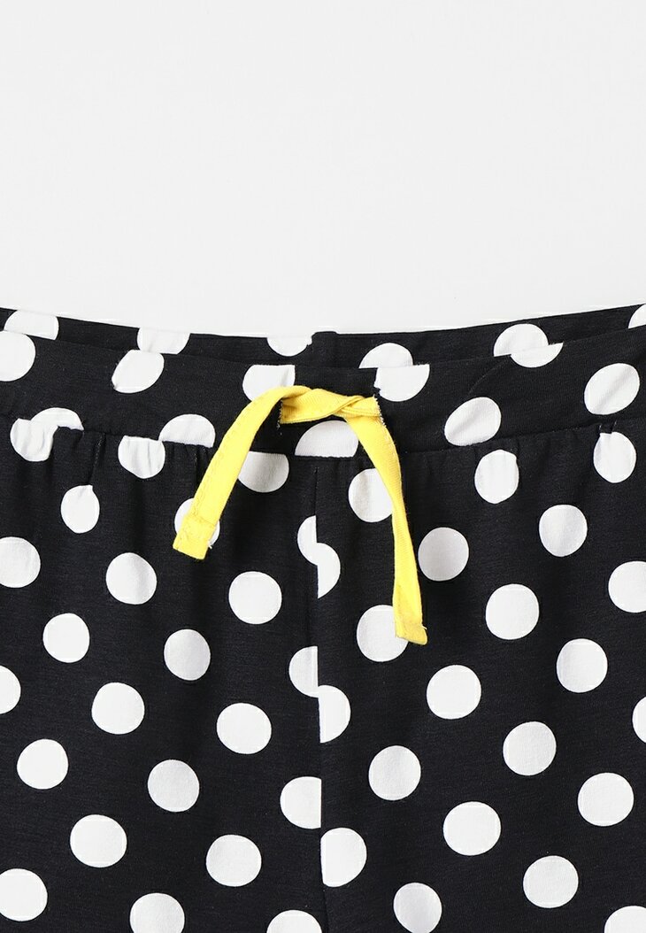 BLUE SEVEN Short Zwart, met stippen