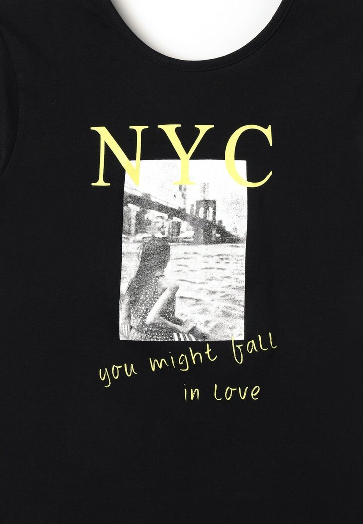 BLUE SEVEN Tshirt Zwart